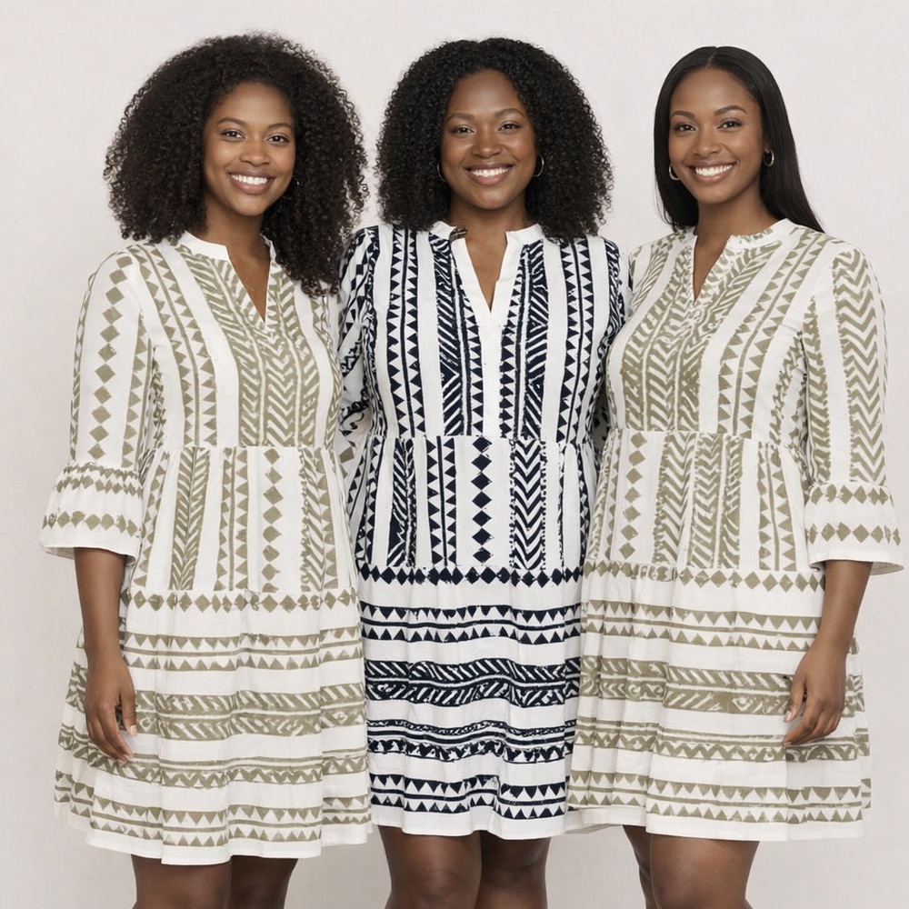 Salt and Silk Aztec Tunic Dress – Size L